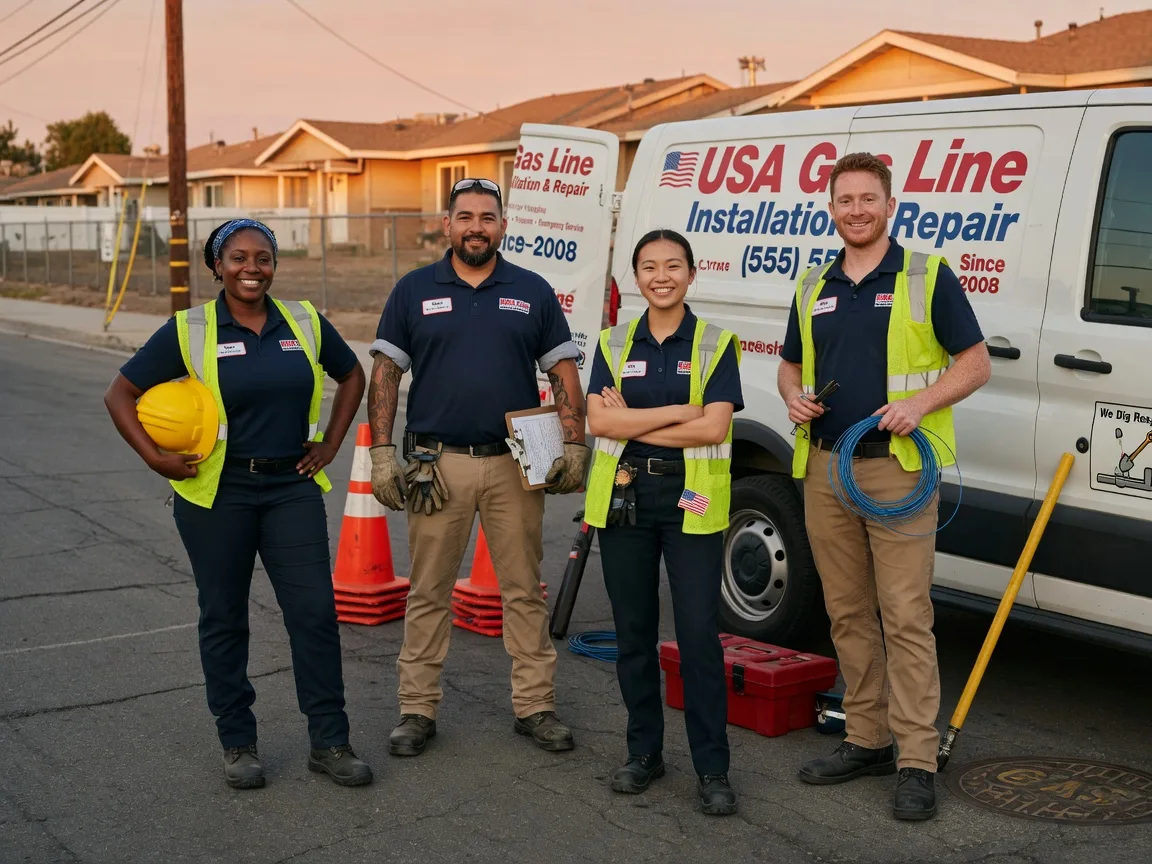 Gas Line Installation company in Hawkins, TX